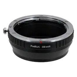 Fotodiox - Lens Adapter - Compatible with Canon EF/EF-S Lenses to fit Micro Four Thirds (MFT) Mount Cameras
