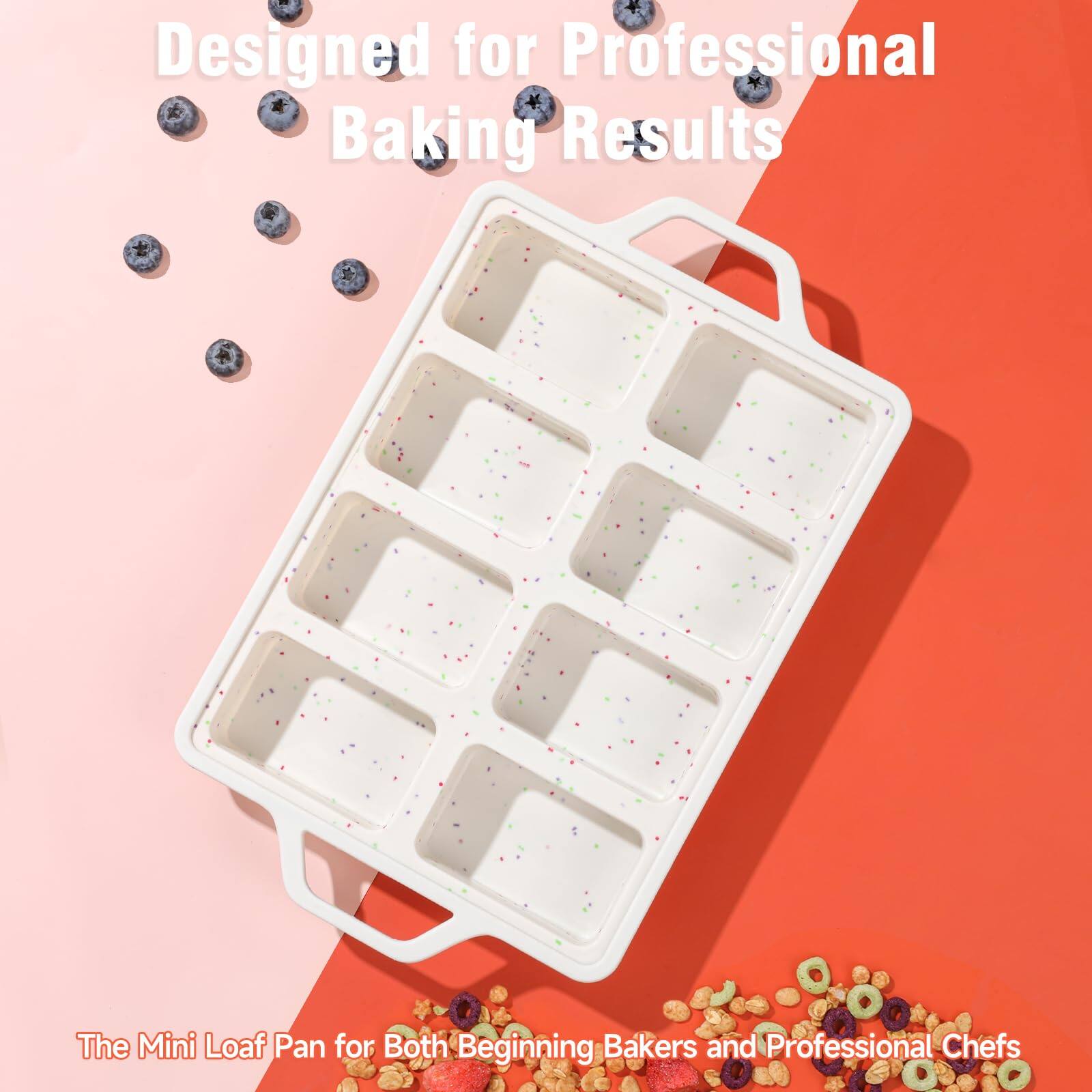 Designed for Professional Baking Results

The Mini Loaf Pan for Both Beginning Bakers and Professional Chefs