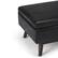 Alt View 13. Simpli Home - Owen 34 inch Wide Mid Century Modern Rectangle Coffee Table Storage Ottoman - Distressed Black.