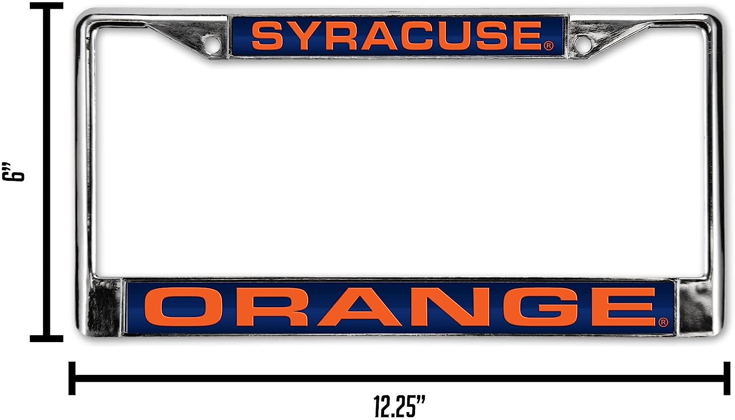 SYRACUSE  
ORANGE  

6" x 12.25"