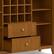 Alt View 14. Simpli Home - Bedford Sideboard Buffet and Wine Rack - Light Golden Brown.