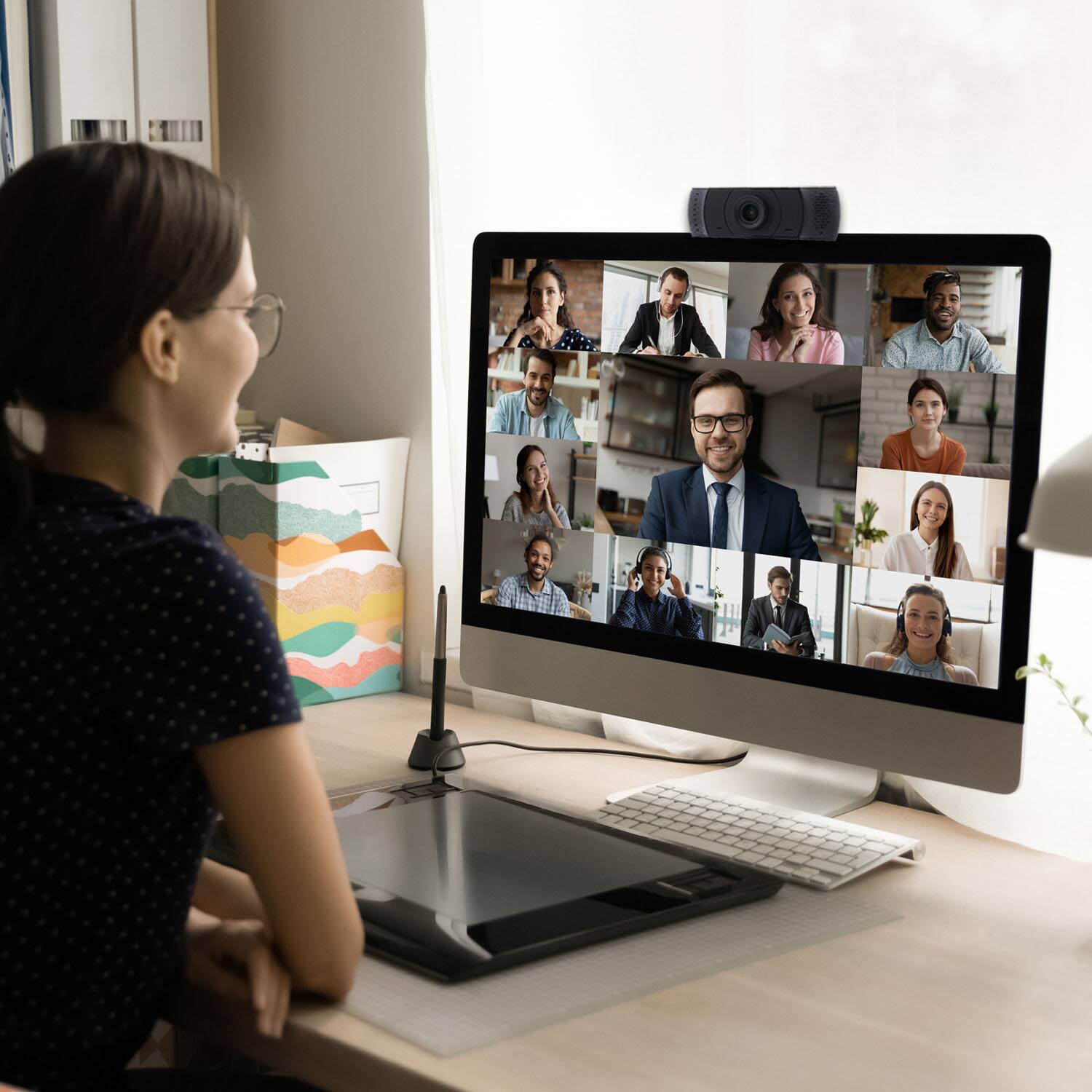 Alt View 1. OTM Essentials - OTM Essentials Connect Webcam.