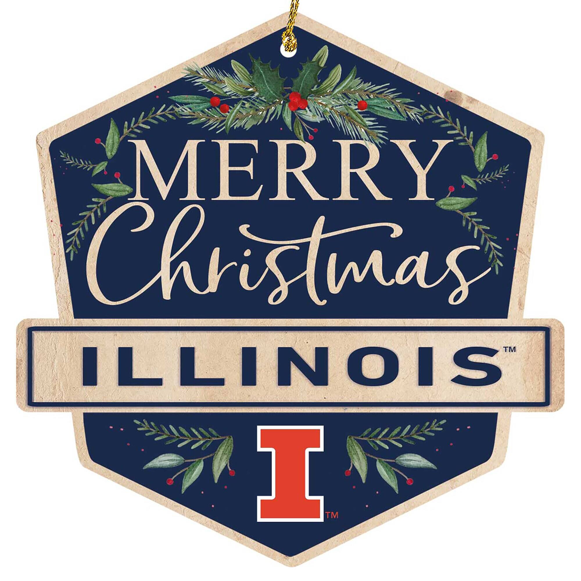 MERRY Christmas  
ILLINOIS  
I