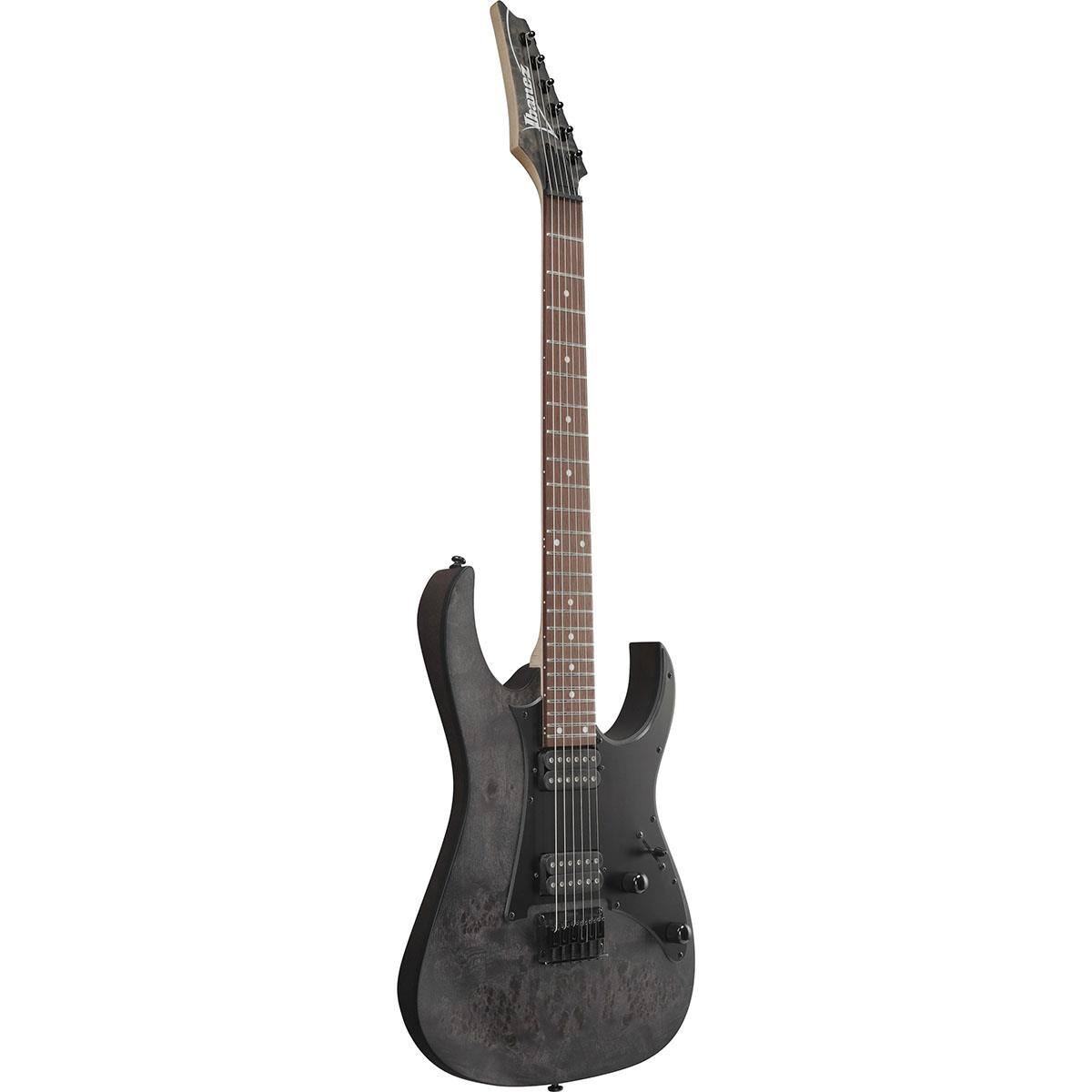 Alt View 2. Ibanez - Ibanez RG Series RGR431PB Electric Guitar, Charcoal Gray Flat.