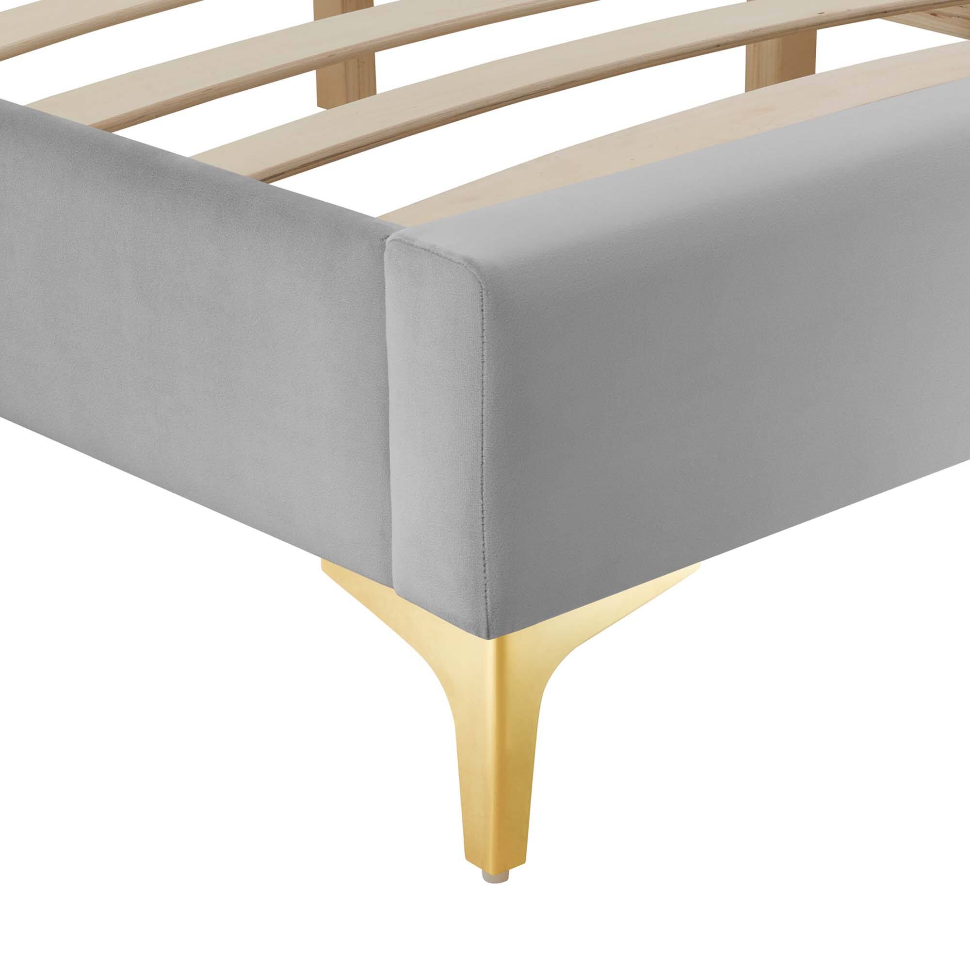 Alt View 2. Modway - Amelia Faux Leather King Bed - White.