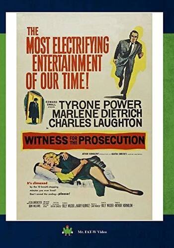 Front. Witness For The Prosecution   - DVD.