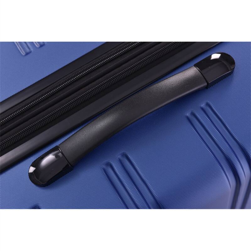 Alt View 7. HTUTWOO - 3 Piece Luggage Set Hardside Spinner Suitcase - 100% ABS Material, 360° Spinner Wheels, TSA Lock, Expandable,20"/24"/28" - Blue.