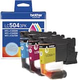 Brother - Genuine LC5043PK 3-Pack Standard Yield Cyan, Magenta, and Yellow Ink Cartridge - Cyan/Magenta/Yellow