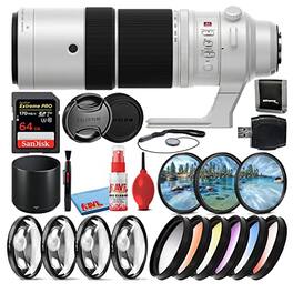 Fujifilm - XF 150-600mm f/5.6-8 R LM OIS WR Telephoto Lens + 64GB SD Card Bundle