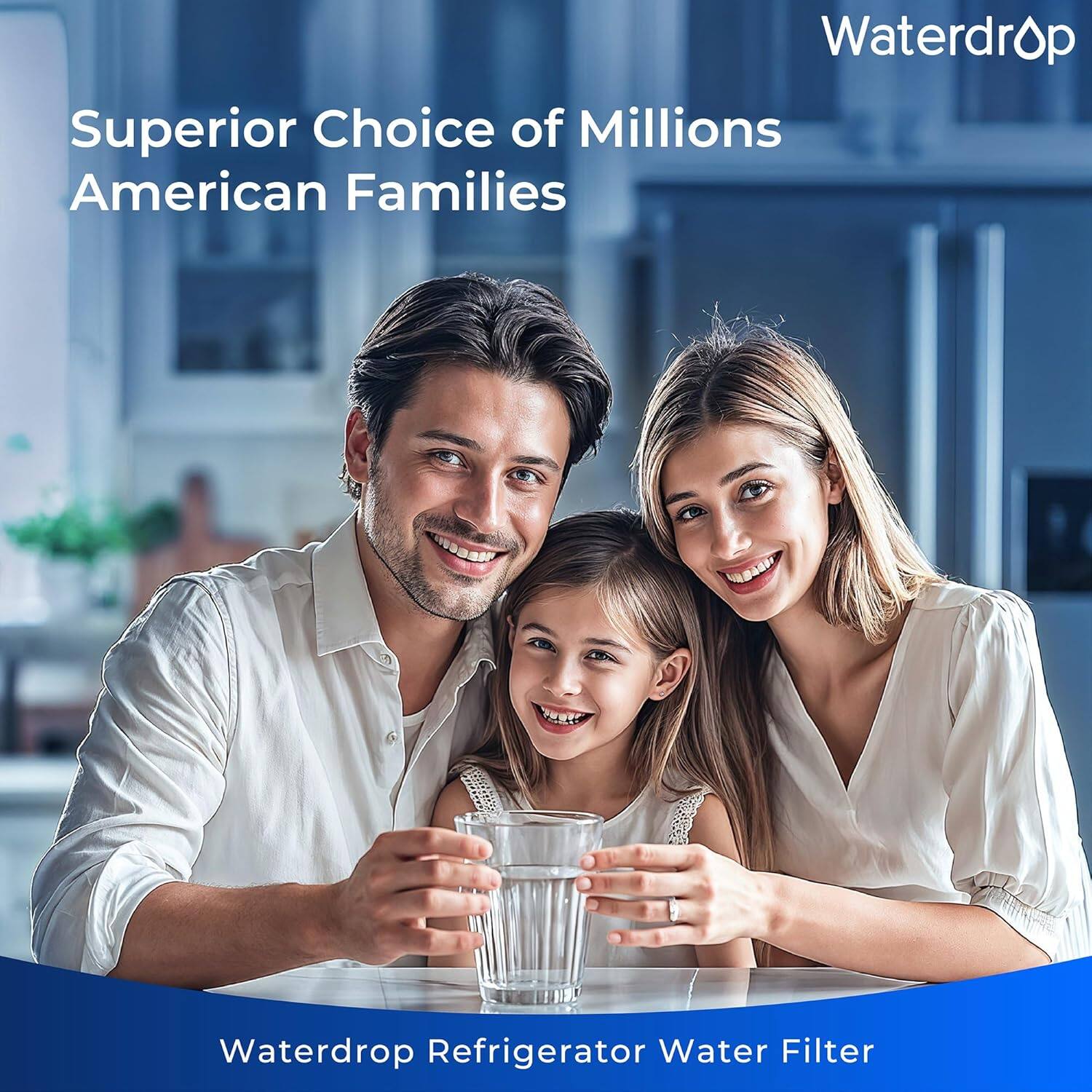 Waterdrop Refrigerator Water Filter - Superior Choice of Millions of American Families