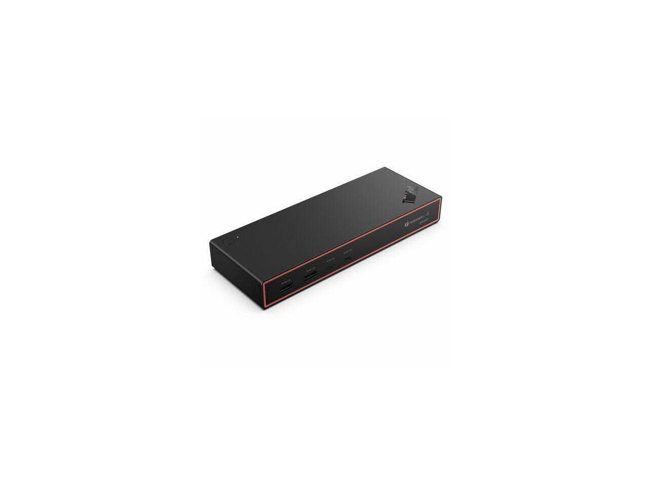 Alt View 7. Lenovo - Lenovo ThinkPad Thunderbolt 4 Smart Dock Gen2 7500W, 135W Charging, 4 Displays (40BE0135US).