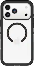 Front. OtterBox - Defender Series Pro XT Hard Shell for Apple iPhone 17 Pro Max - Dark Side.