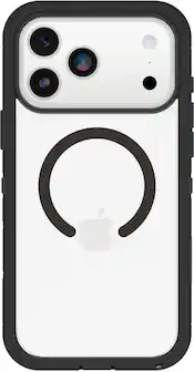 Front. OtterBox - Defender Series Pro XT Hard Shell for Apple iPhone 17 Pro Max - Dark Side.