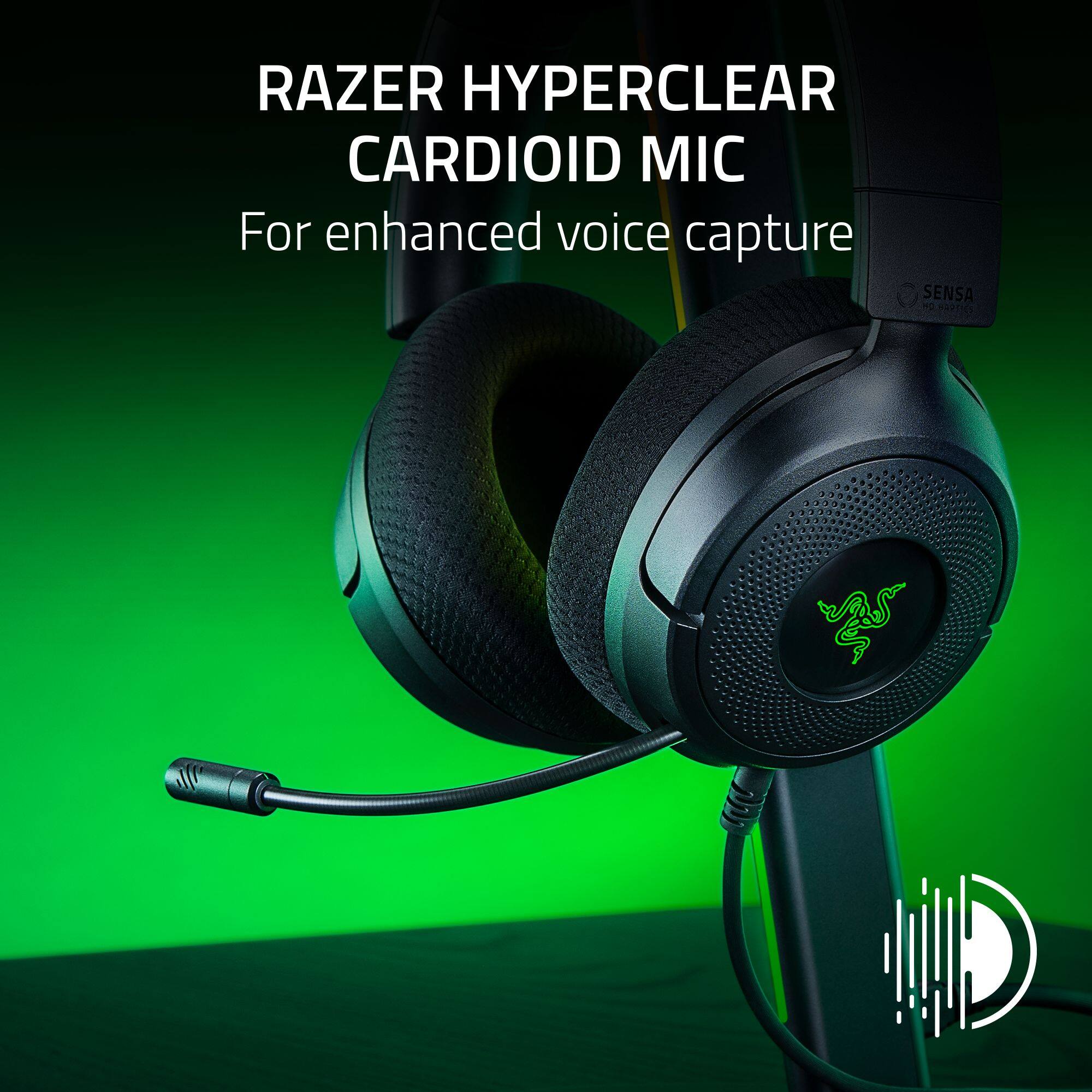 RAZER HYPERCLEAR CARDIOID MIC  
For enhanced voice capture  
SENSA 40