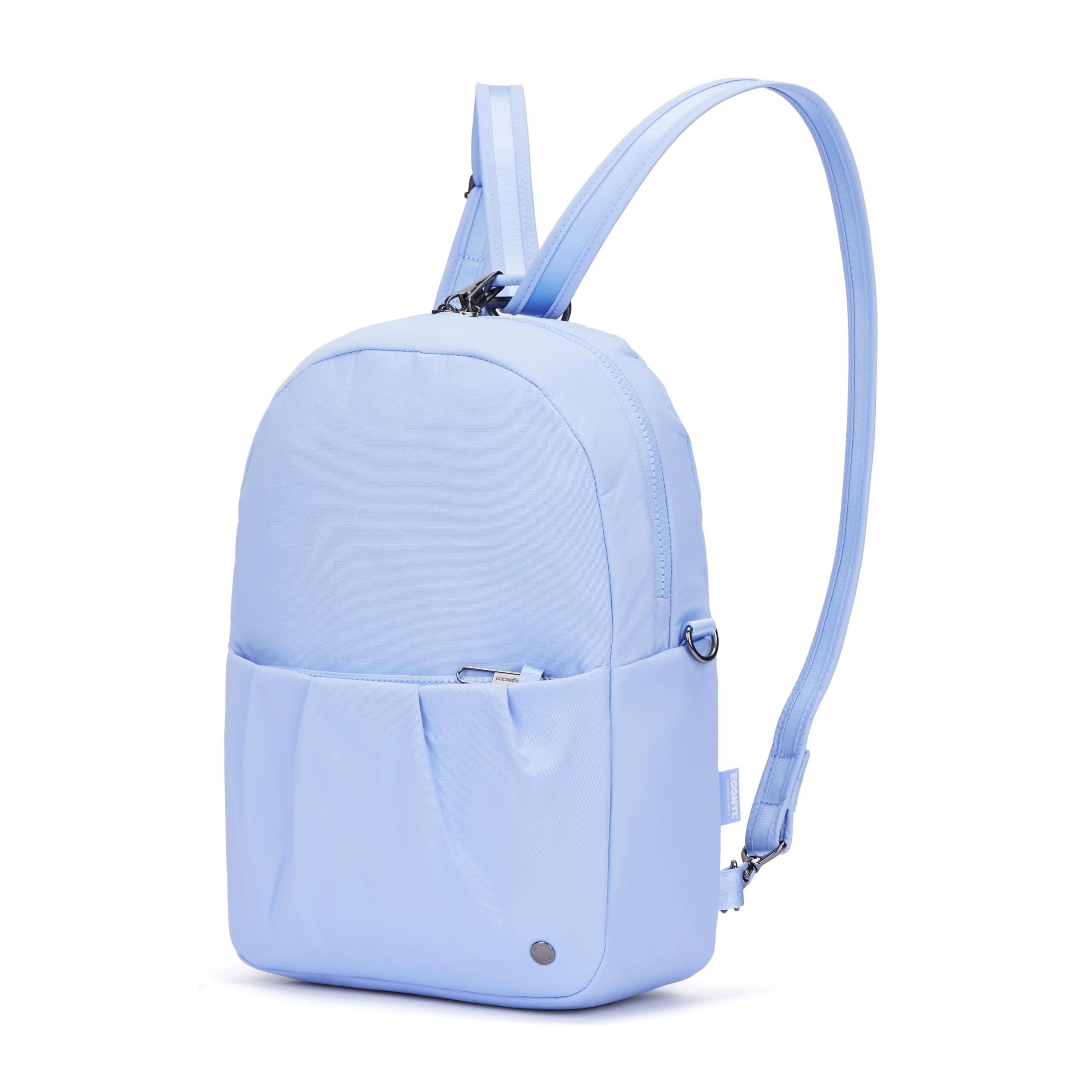 Left. Pacsafe - Citysafe Cx Anti Theft Convertible Backpack - Serenity Blue.