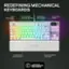 Redefining Mechanical Keyboards:

* USB Passthrough Port
* Aircraft-Grade Aluminum Top Plate
* Double Shot PBT Keycaps
* OLED Smart Display
* ESC, 12, 13, M, 15, F6, 2, ., -, -, @stoolsorios
* 1, 2, 4, 5, ., ?
* HOME, END, PGUP, PGDN, F1, F2, F3, F4, F5, F6, F7, F8, F9, F10, F11, F12
* I, O, P, J, K, L, Z, X, C, V, N, M, CTRL, ALT, ALT GR, CMD, SHIFT, CAPS LOCK
* steelseries PrismSync Per Key Illumination
* Premium Magnetic Wrist Rest
* RED LINEAR AND SILENT + MECHANICAL SWITCHES