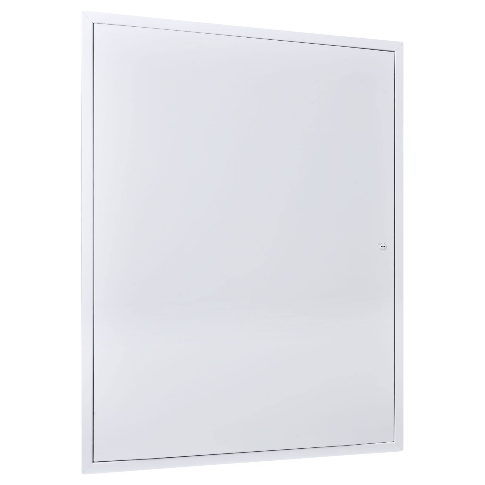 Alt View 5. VEVOR - Access Panel for Drywall, 33.2 x 25.2 in Galvanized Steel Access Door, Easy Install Hinged Service Panel - White.
