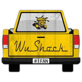 Fan Creations - Wichita State Shockers 12'' x 12'' Truck Back D-cor - Multicolor