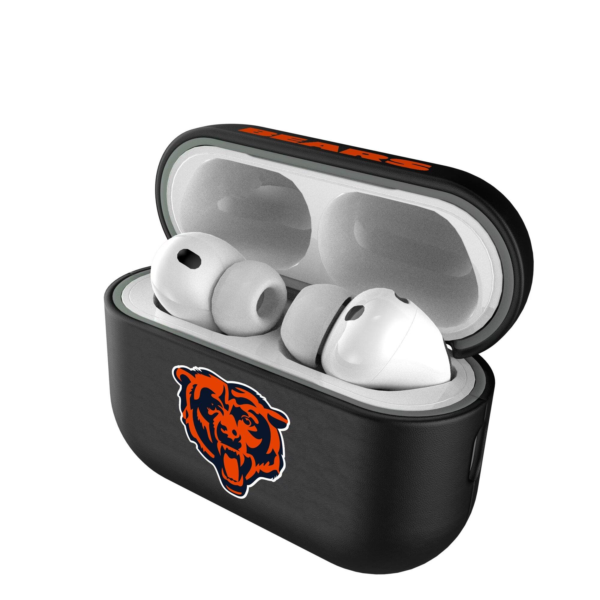 Alt View 3. Keyscaper - Chicago Bears AirPods Pro 3rd Generation Case Cover - No Size - Black.