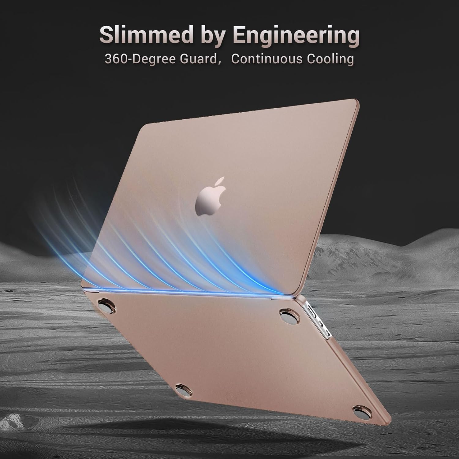 mosiso Hard Case for MacBook Air 15 inch M5 A3448 M4 A3241 N3