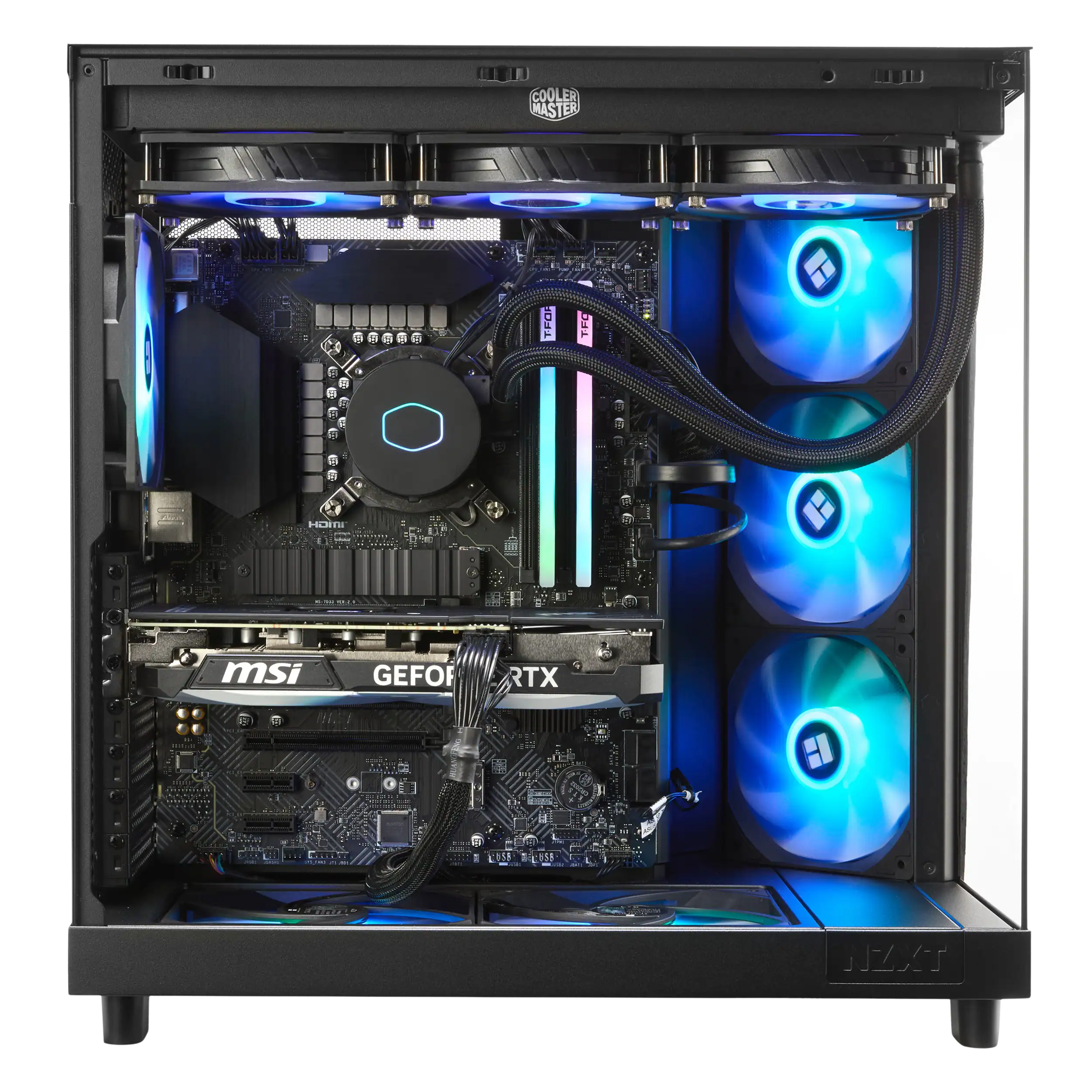 COOLER MASTER  
msi GEFORCE RTX  
NZXT