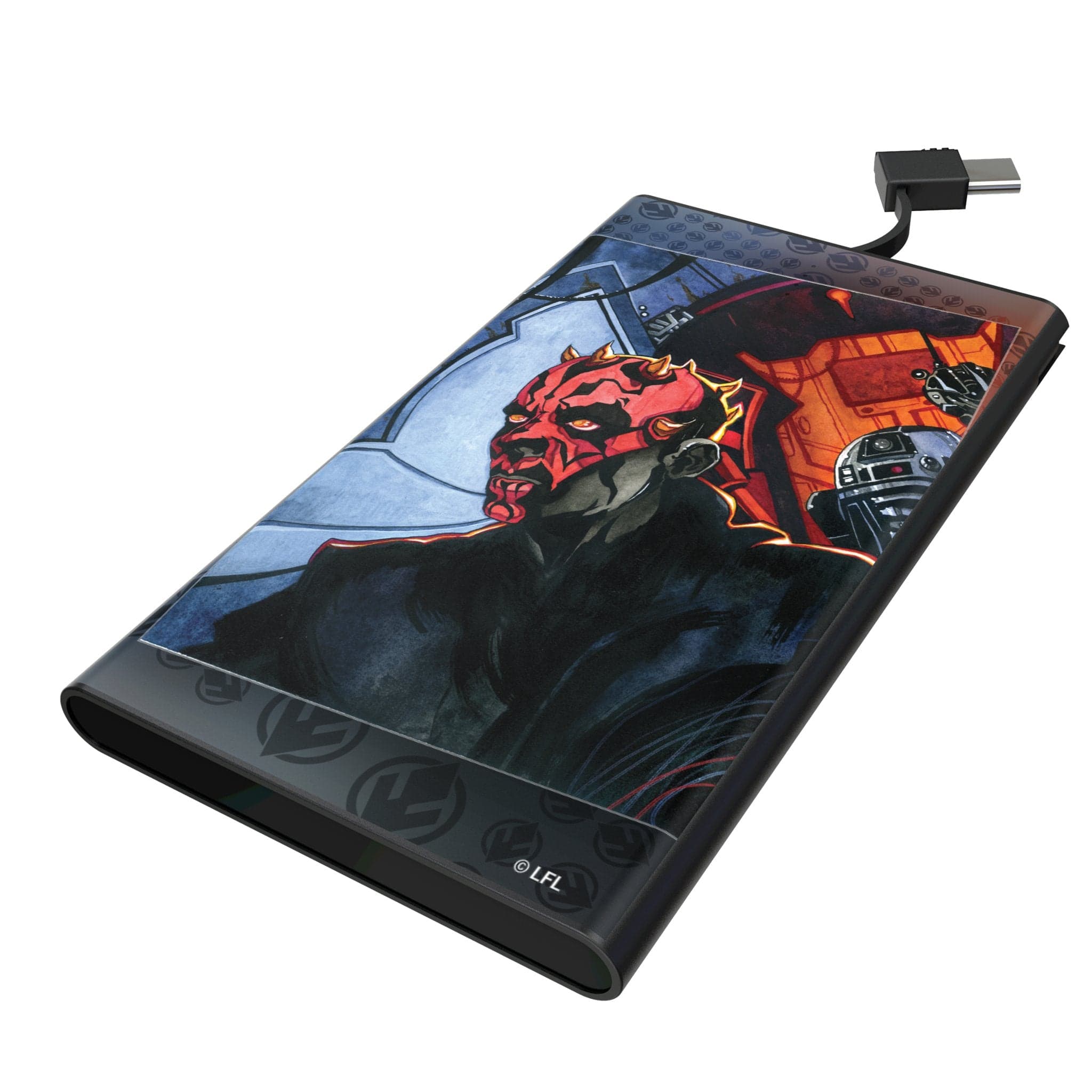 Keyscaper - Star Wars: The Phantom Menace Portrait 5000mAh Flat Powerbank - Darth Maul