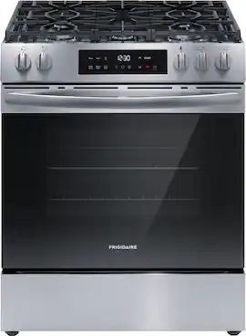 Simmer Burner Quirk AN Baca Bo i 1 12:30 START Sasp I Can V OFF B FRIGIDAIRE