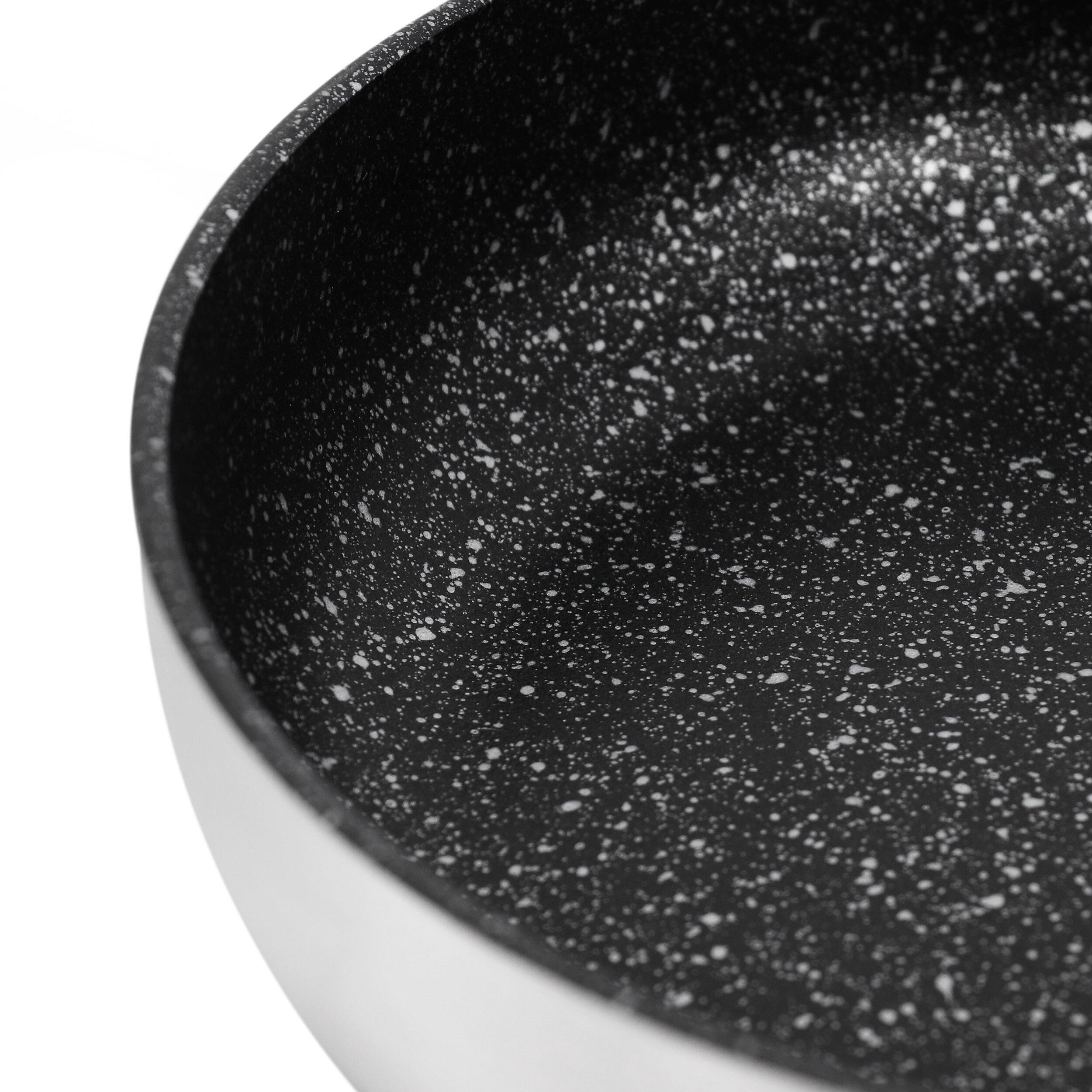 Alt View 4. Korkmaz - Korkmaz Gastro 9 Inch Proline Professional Series Tava and Frypan in Brushed Silver - Silver.