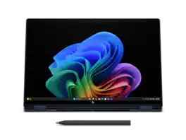 HP - OmniBook X Laptop Computer 16" 3K Touch Screen AMD Ryzen AI 9 32 GB memory;2 - Atmospheric blue aluminum
