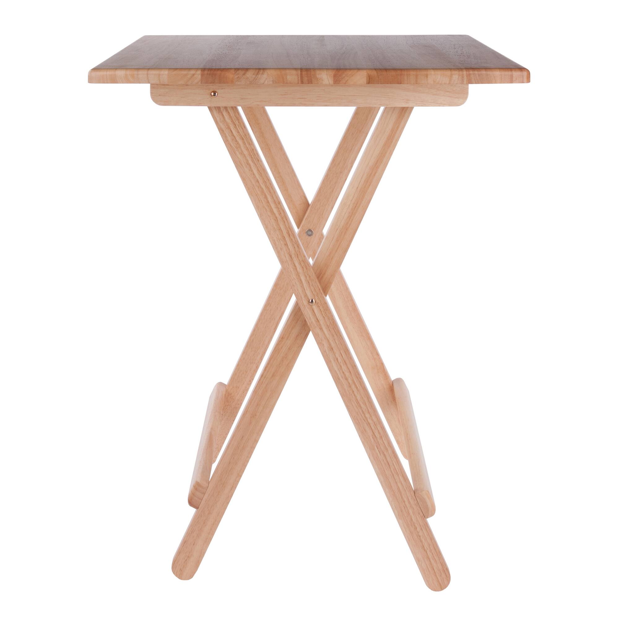 Alt View 4. Winsome Wood - Delaney Folding Table - Natural.