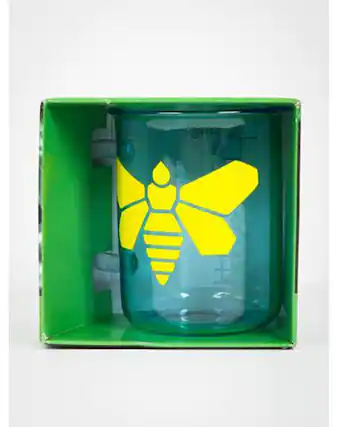 Front. Just Funky - Breaking Bad Beaker Moth Coffee Mug - Yellow.