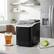 Front. Forest'nSky - Portable Ice Maker - 24.5 lb/24H, 9 Bullet Ice in 6 Mins, Self-Clean, Low Noise, Handle for Camping/BBQ,Black - Black.