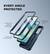 EVERY ANGLE PROTECTED
An extra front frame for replacement (no screen protector)
Built-in PET screen protector
Reinforced Bumpershock corners.
