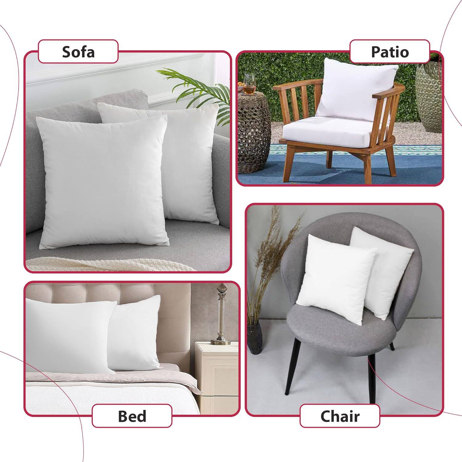 - Sofa
- Patio
- Bed
- Chair