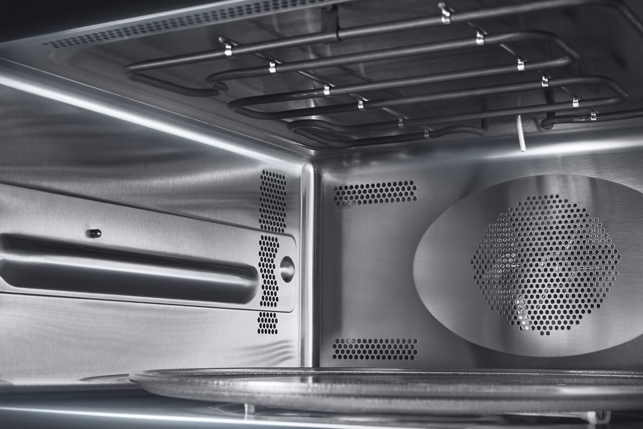 Alt View 12. JennAir - NOIR 1.4 Cu. Ft. Built-In Microwave - Stainless Steel.