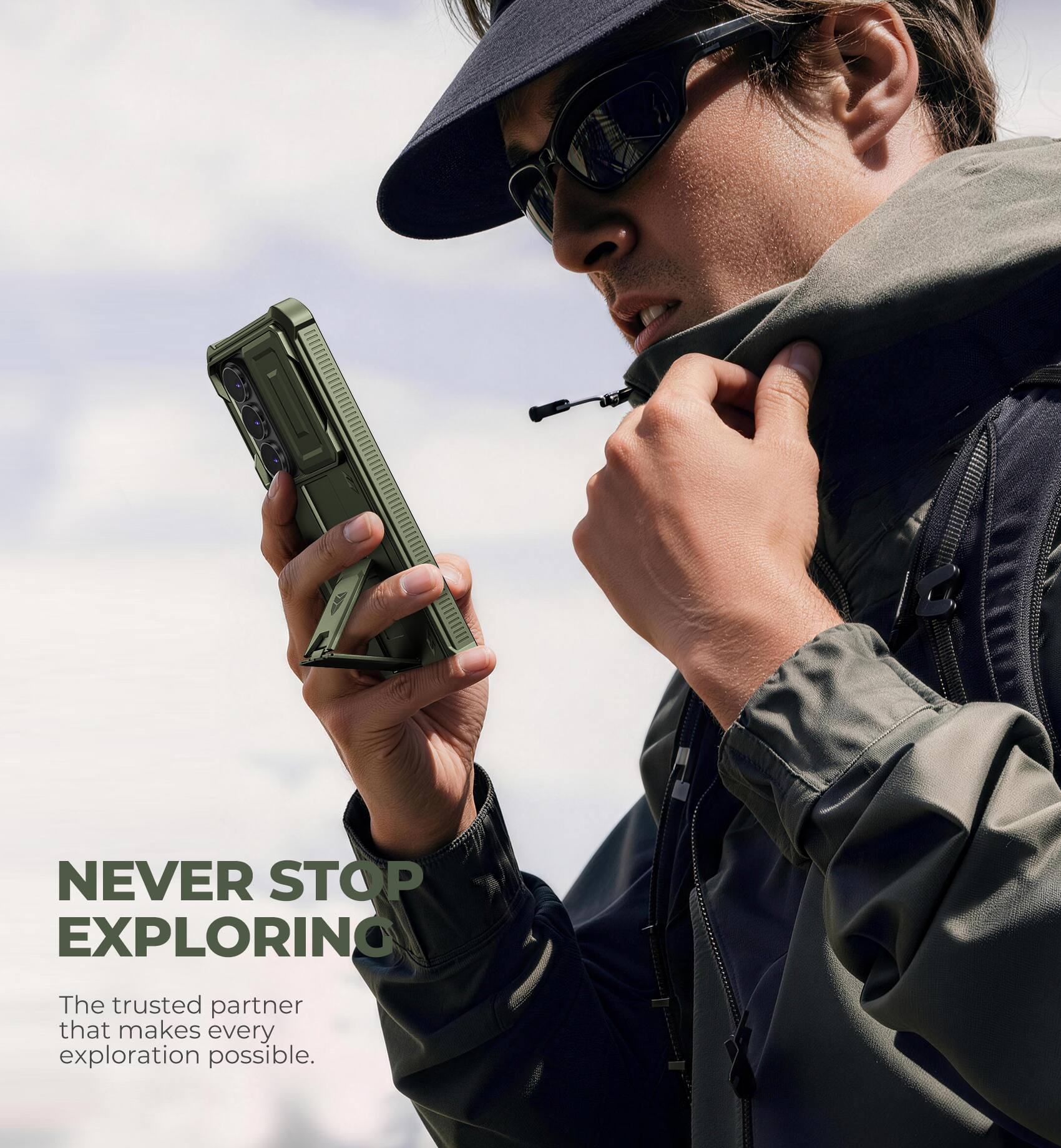 NEVER STOP EXPLORING  
The trusted partner that makes every exploration possible.