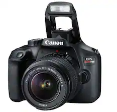 Canon EOS Rebel T100 with Canon Zoom Lens EF-S 18-55mm 1:3.5-5.6 III