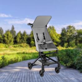 Hivvago - Ultra-Light Compact Travel Stroller for Airplane and Everyday Use - Gray