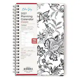 Blue Sky - 2027 Weekly & Monthly Planner Calendar, 5"x8", Analeis