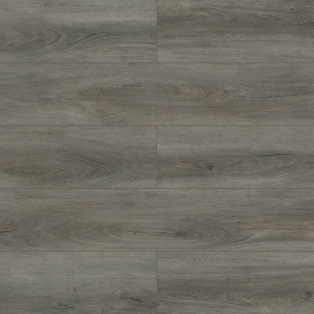 Left. Dotfloor - 48"x7.2" SPC Composite Flooring; 12 Planks/Box (28.68 sq. ft/Box); 5mm Thick with 1mm IXPE Backing; 12 mil Wear Layer - Colorado Spring.