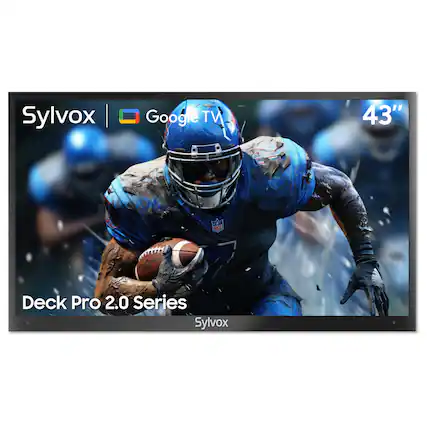 Sylvox Google TV 43" MTITH ue i 2. BNEE Deck Pro 2.0 Series Sylvox