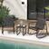 Alt View 1. Costway - 3 Piece Patio Rocking Set 2 Rocking Bistro Chairs & Glass-Top Table for Porch - Black.