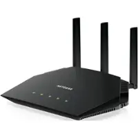 NETGEAR - Nighthawk AX3000 Dual-Band Wi-Fi 6 Router - Black - Front_Zoom