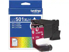 Brother - LC501XLM High Yield Magenta Ink Cartridge 1260, 1360, and 1410 Printers
