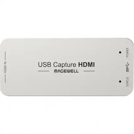 USB Capture HDMI
MAGEWELL
HDMI IN
POWER
STATUS