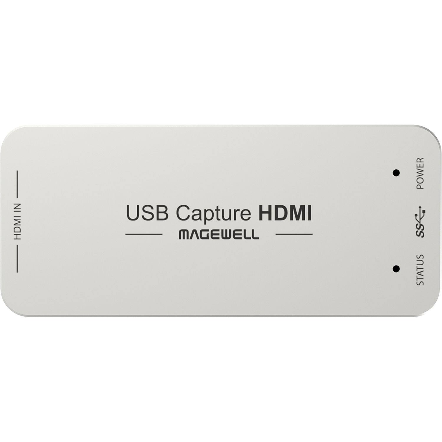 USB Capture HDMI  
MAGEWELL  

HDMI IN  
POWER  
STATUS