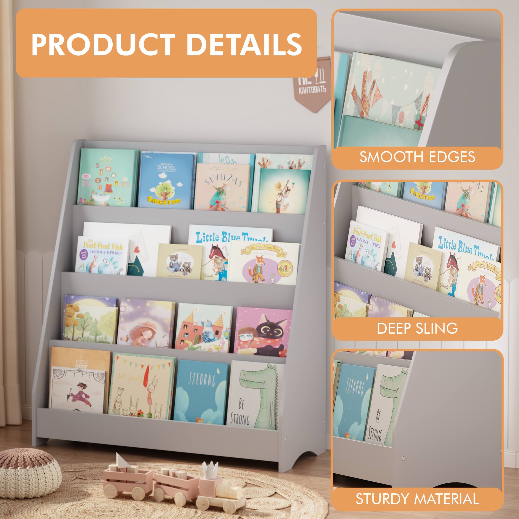 PRODUCT DETAILS  
- SMOOTH EDGES  
- DEEP SLING  
- STURDY MATERIAL