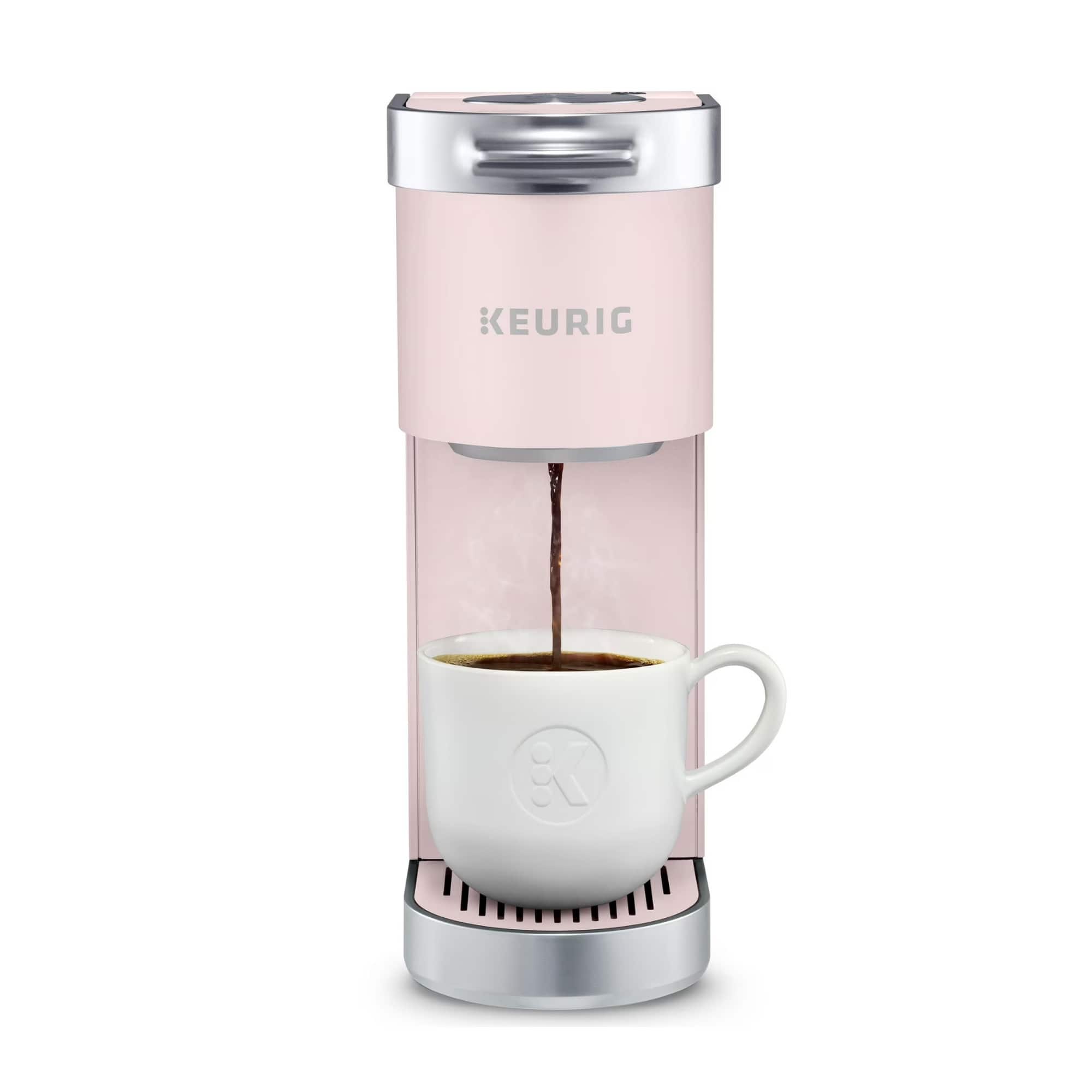 Front. Keurig - Keurig K-Mini Plus Single Serve Coffee Maker - Pink.