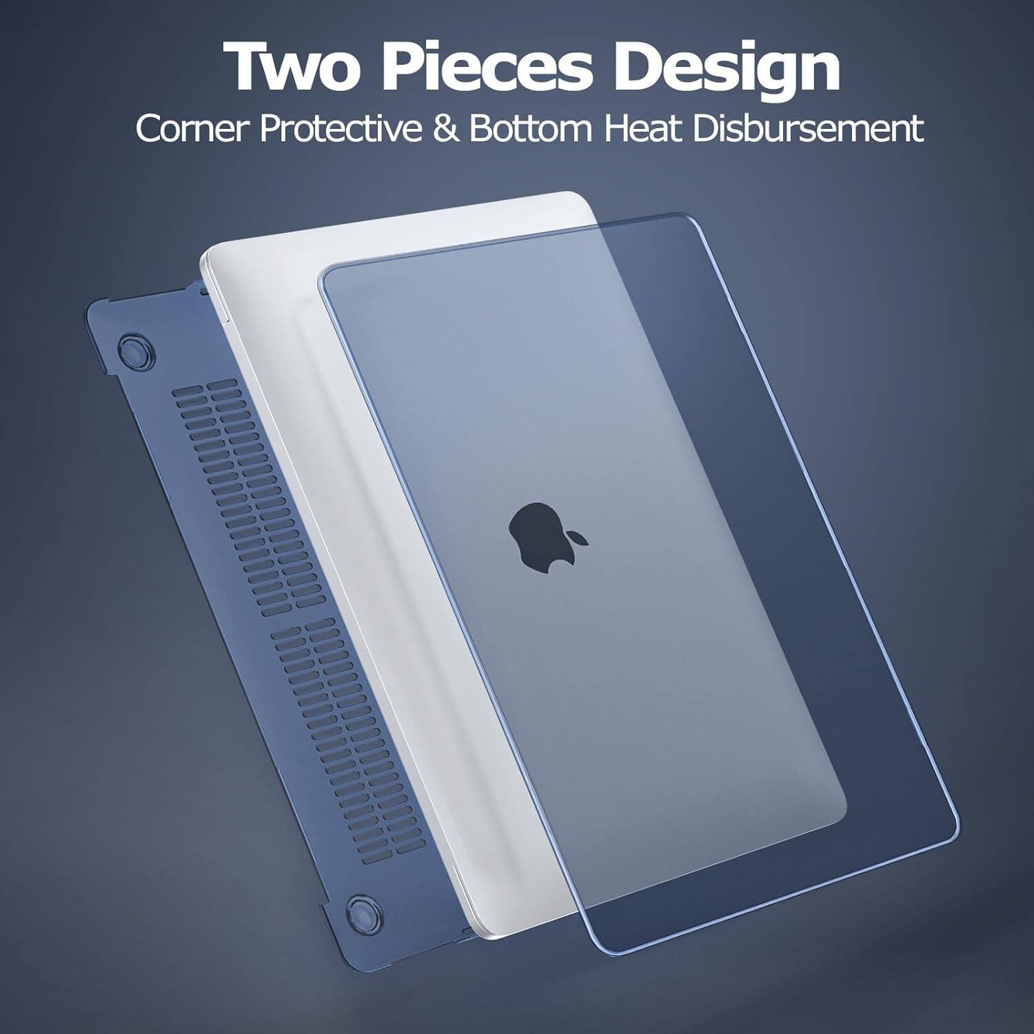 Two Pieces Design  
Corner Protective & Bottom Heat Disbursement