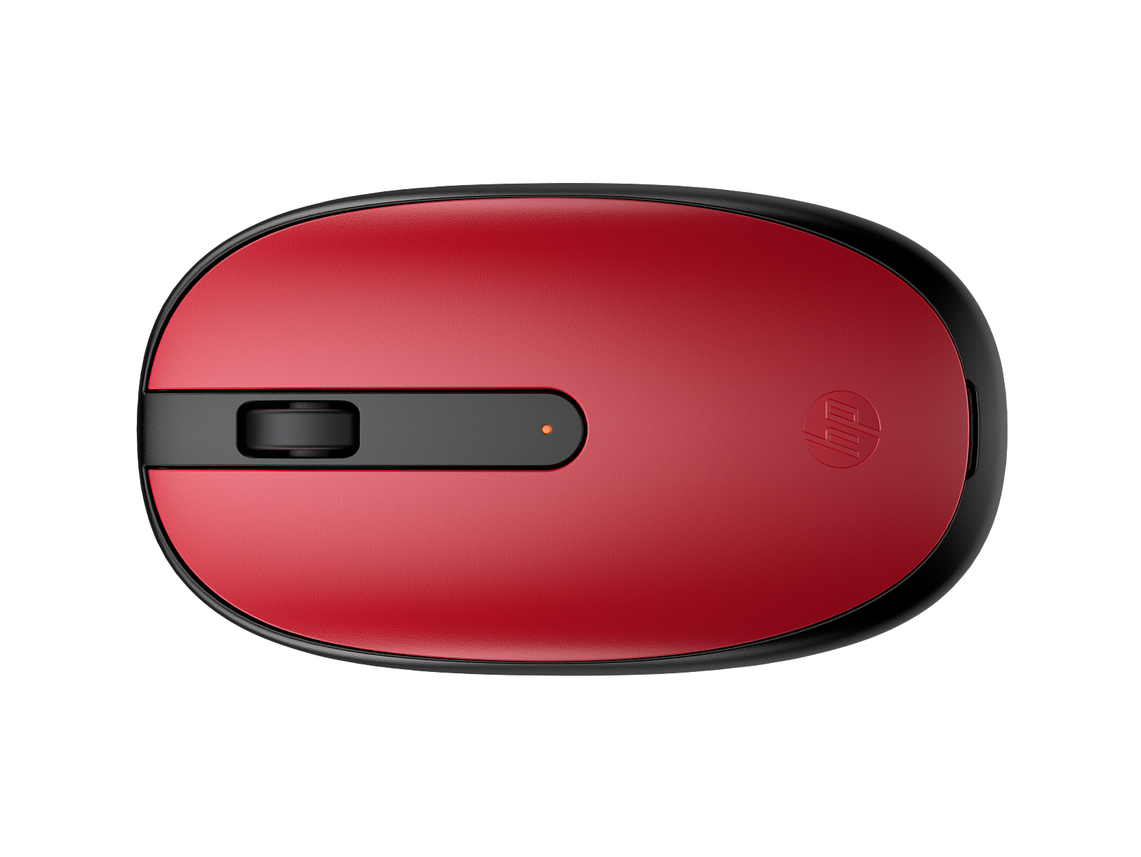 HP - 240 Empire Red Bluetooth Mouse - Wired - Sunset Red